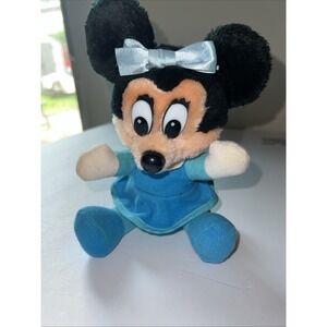 Disney Mickey's Christmas‎ Carol Minnie Mouse  Plush Stuffed Animal  Vintage